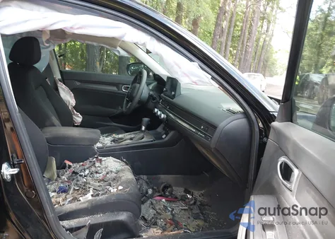 2025 Honda Civic Lx из США, поврежденный, VIN 2HGFE2F21SH592265